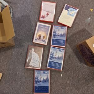 7 Christmas cards brand new